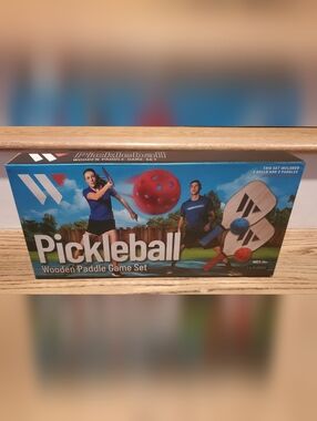 Wildside - Pickleball Set - Includes Two Paddles & Two Balls (Brand New / Never
